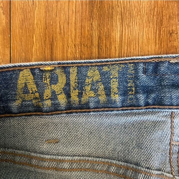 ARIAT Men’s Classic Bootcut M4 Blue Jeans Size 30 x 34 - Picture 5 of 14